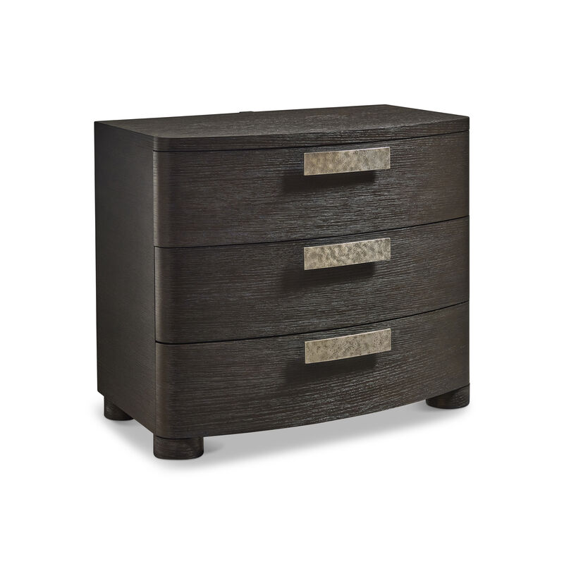 Geneve Three Drawer Nightstand image number 3