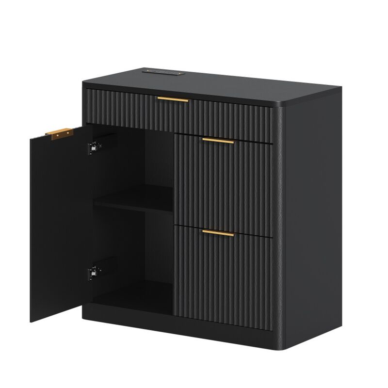 Wixwed Freestanding Storage Cabinet image number 8