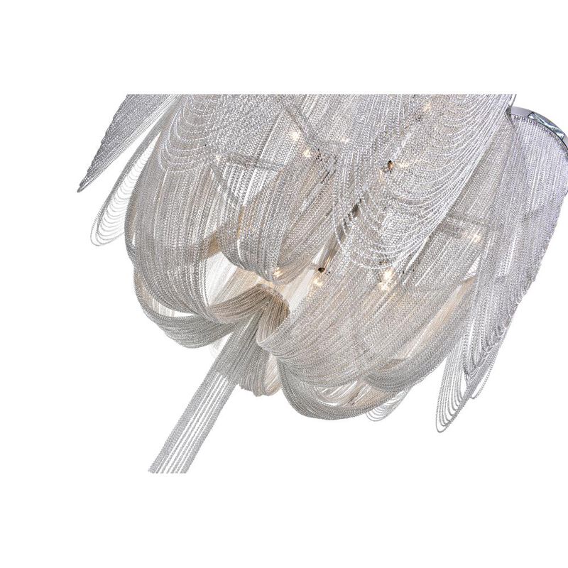 Taylor 10 Light Down Chandelier With Chrome Finish