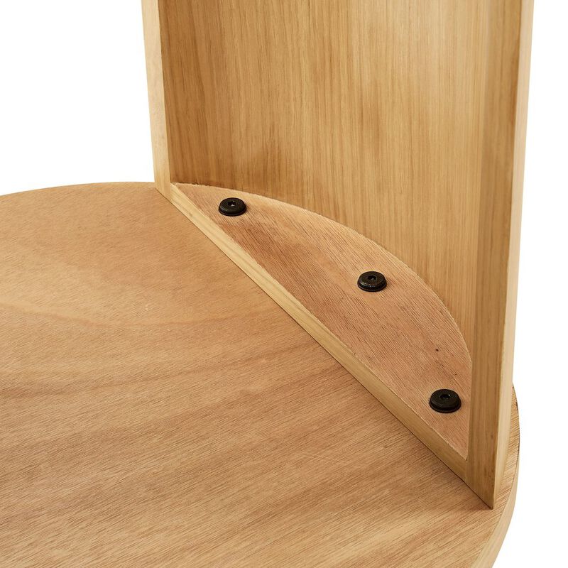 Aspect Round Wood End Table image number 6