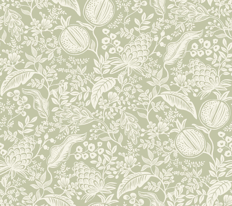 Pomegranate Rifle Paper Co Peel + Stick 4Th Edition Wallpaper image number 2