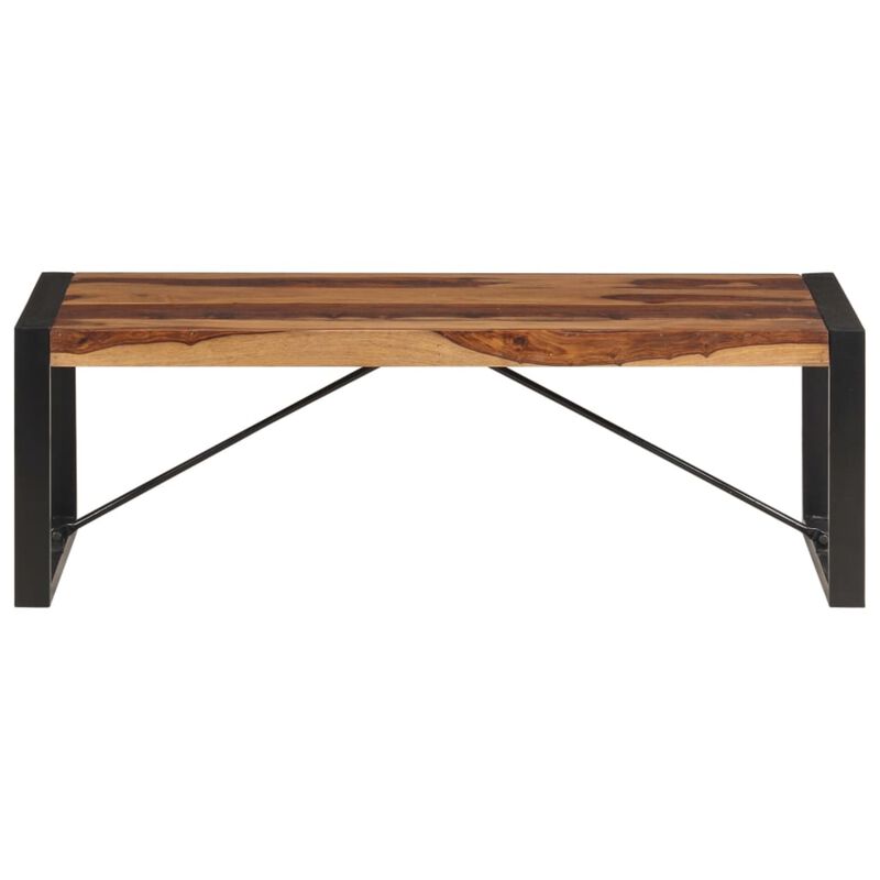 vidaXL Coffee Table 47.2"x23.6"x15.7" Solid Sheesham Wood