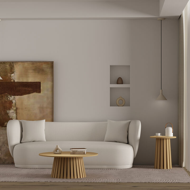 Layla Brown Coffee Table and End Table Set