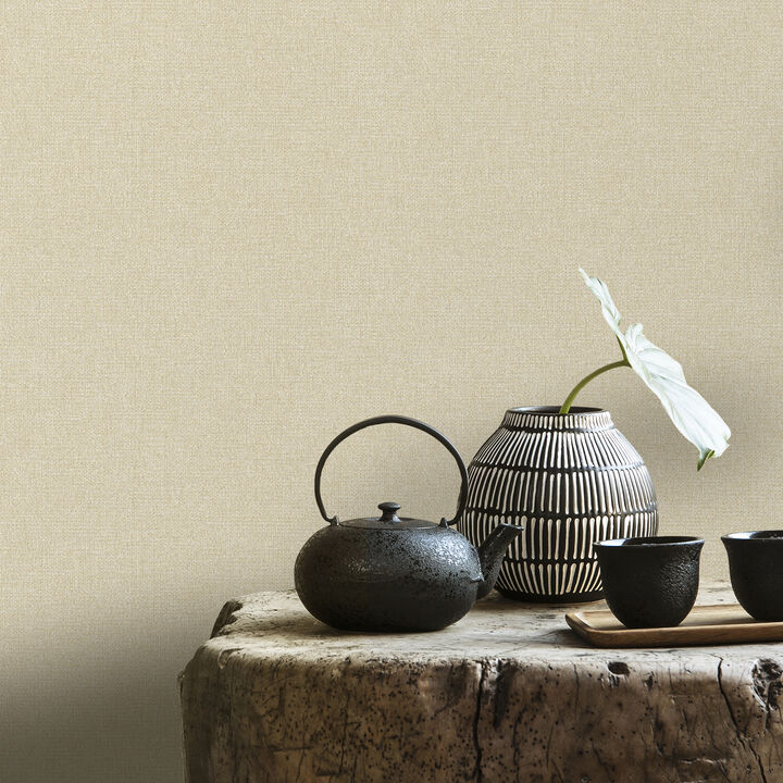 Chanel Linen Blend Wallpaper