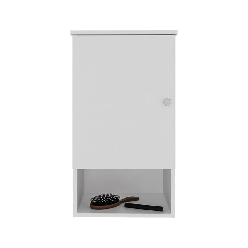 Nulato Medicine Cabinet 28.6" H, with 1 Door and 3 Shelves, Black