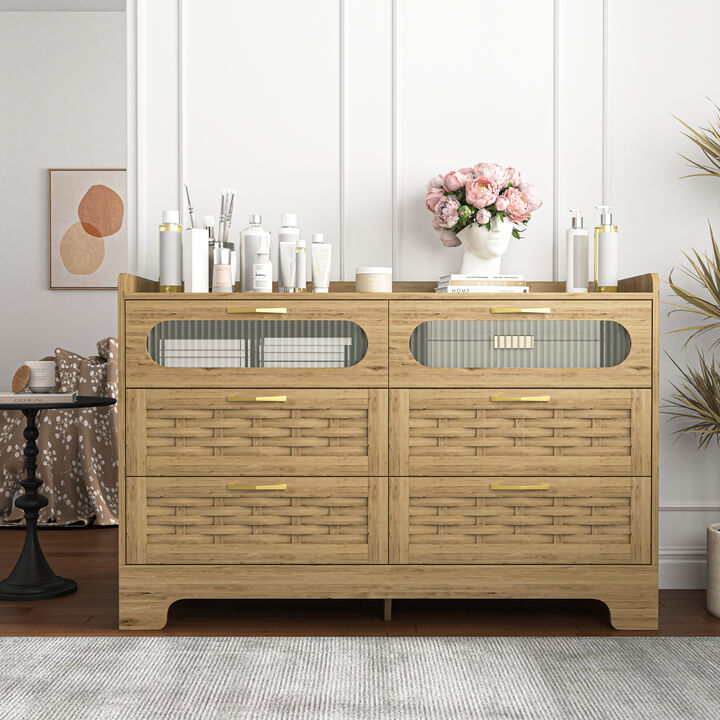 Romtif 6 Drawer Dresser