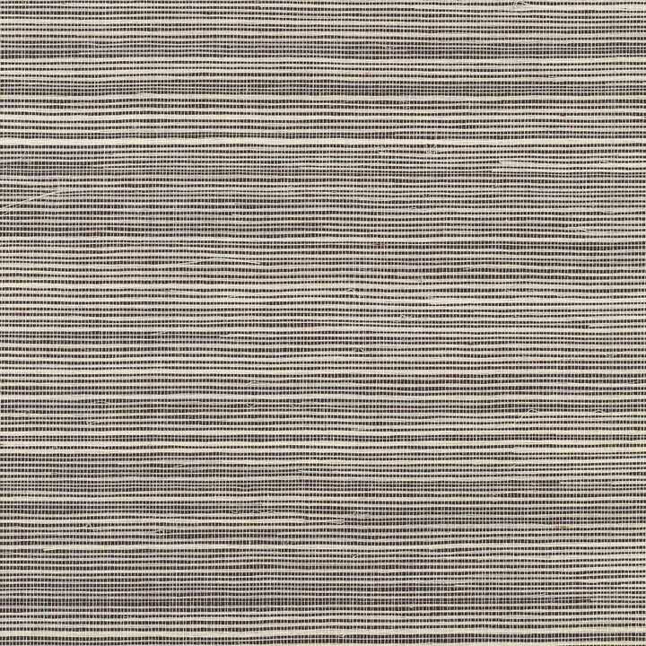 Kenter Black Sisal Grasscloth Wallpaper