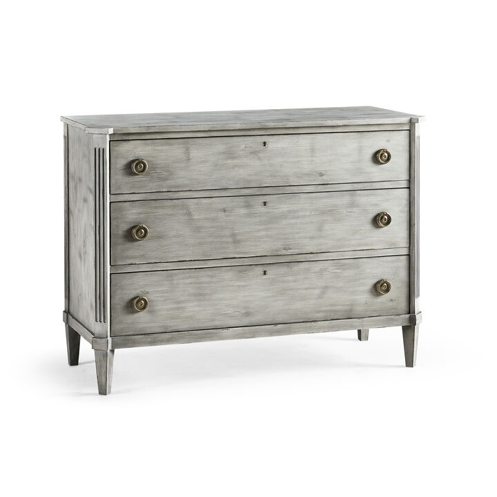 Aeon Swedish Large Drawer Chest in Gray