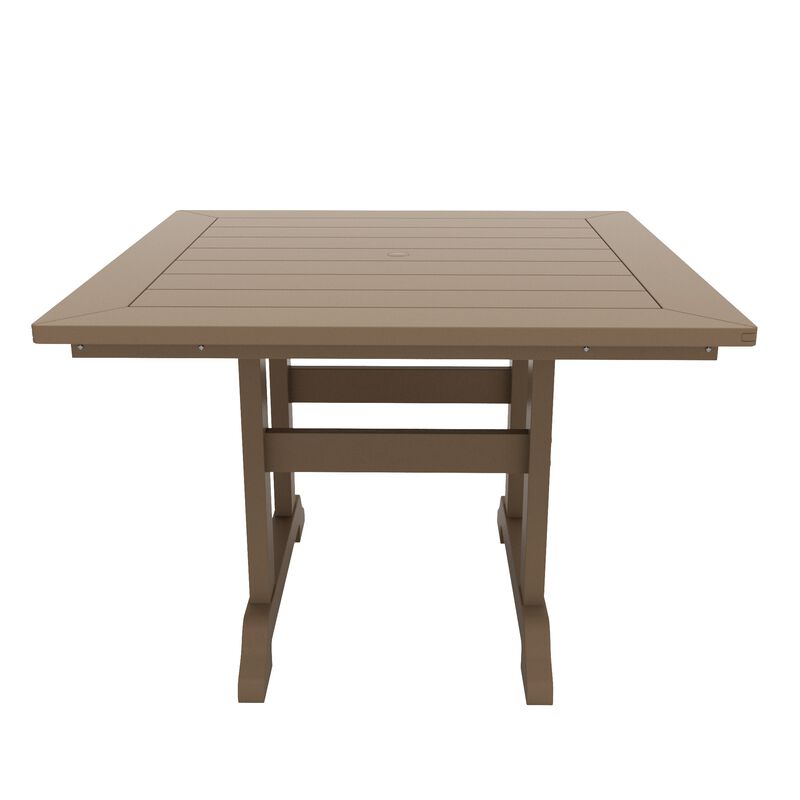 WestinTrends 43" Square Outdoor Patio Dining Table