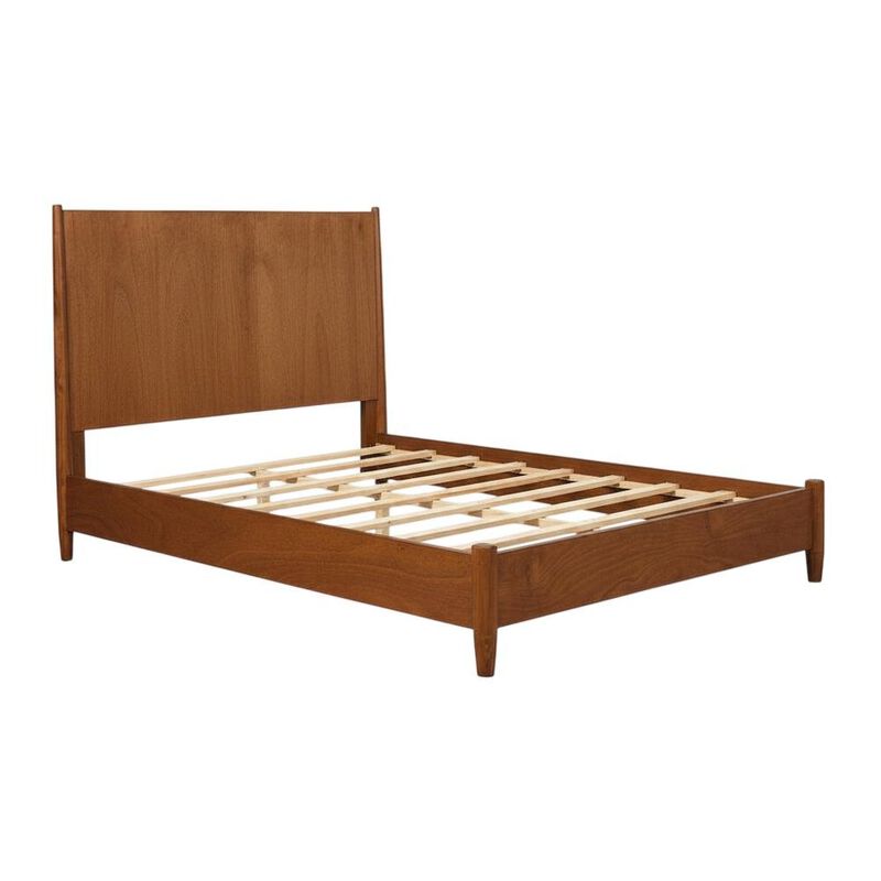 Alpine Furniture Flynn Mid Century Modern Panel Bed image number 0