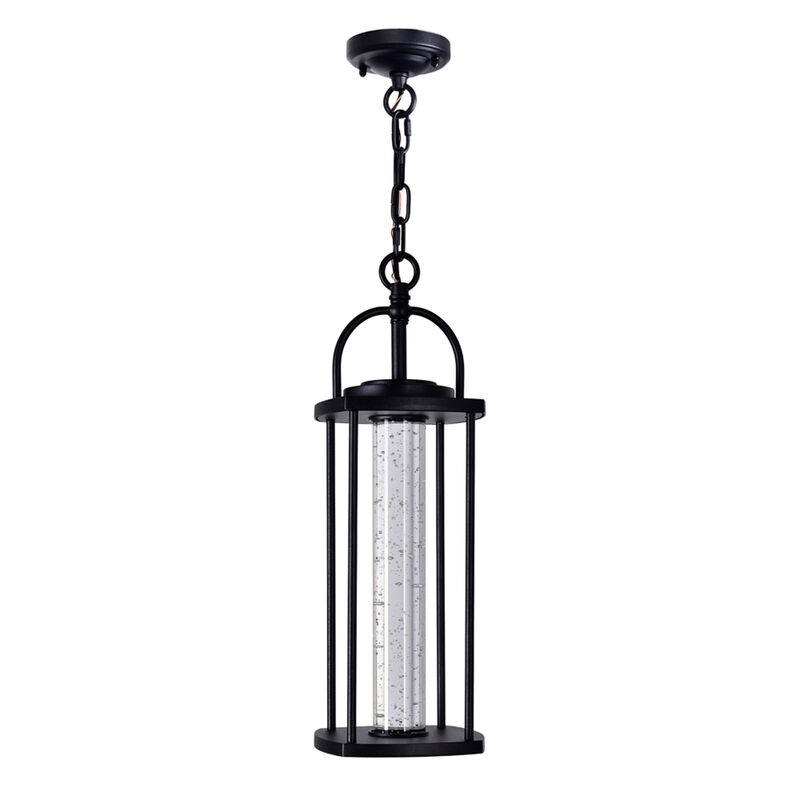 Greenwood LED Outdoor Black Pendant