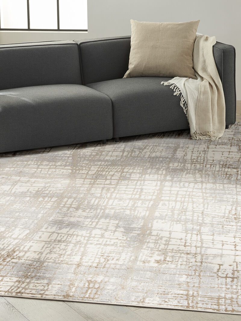 CK950 Rush CK950 Ivory/Taupe 7' x 10' Rug image number 4