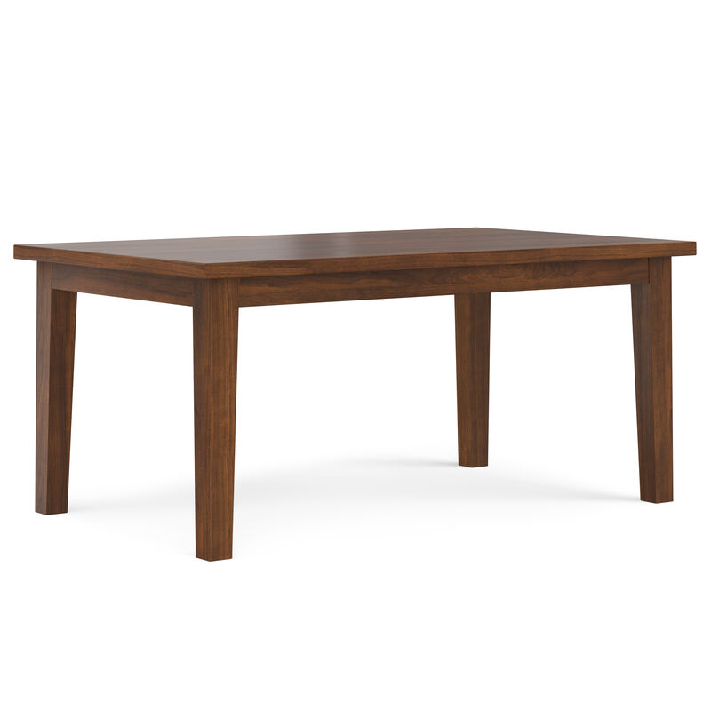 Eastwood 66 inch x 40 inch Rectangle Contemporary Dining Table in Walnut