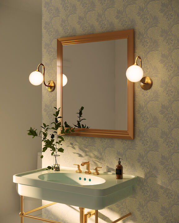 Bancroft 12-in Damp-Rated Wall/Vanity Light