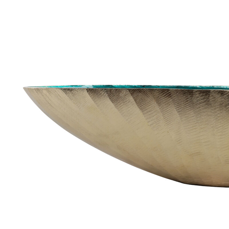 S/2 Oval Metal Bowl W/ Enamel image number 4