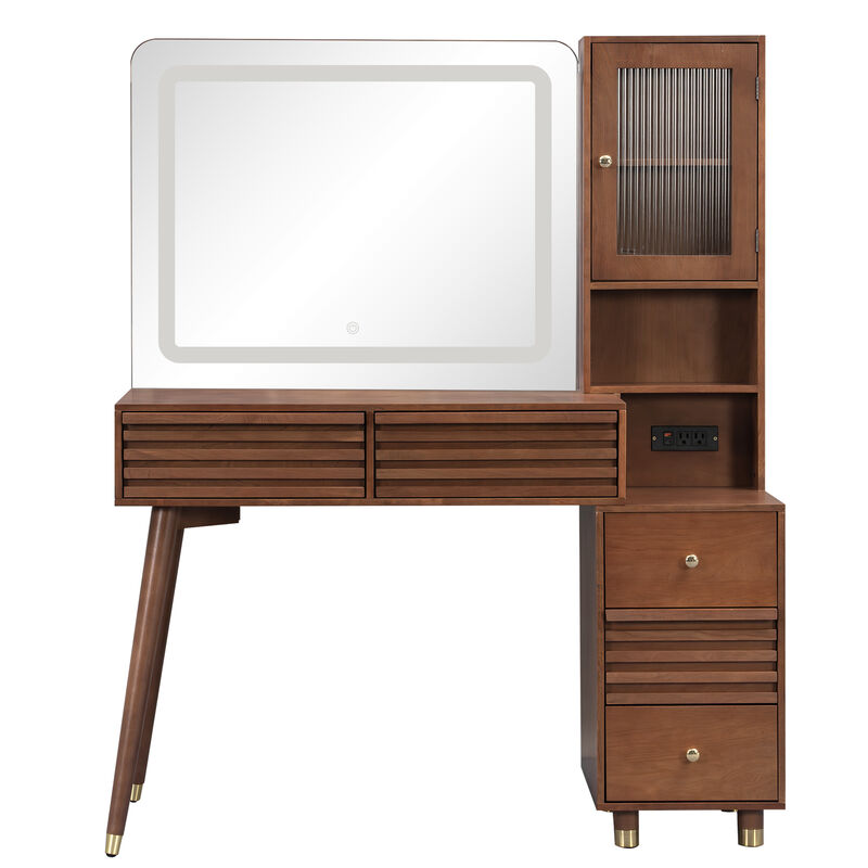 Kelhak 45.9'' Makeup Vanity Desk image number 0