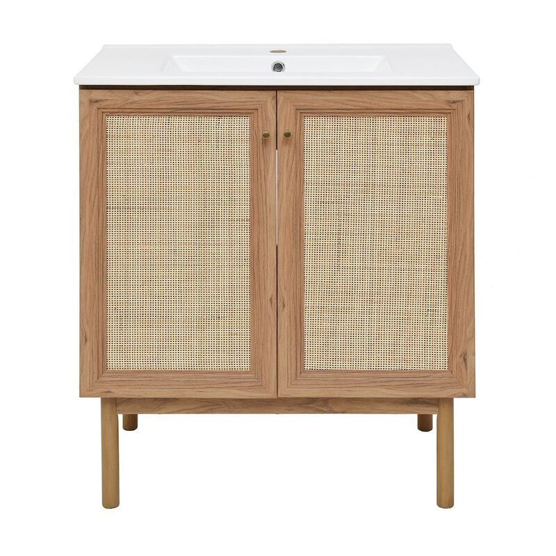 Classe 30" Freestanding Bathroom Vanity with Sink Top image number 0