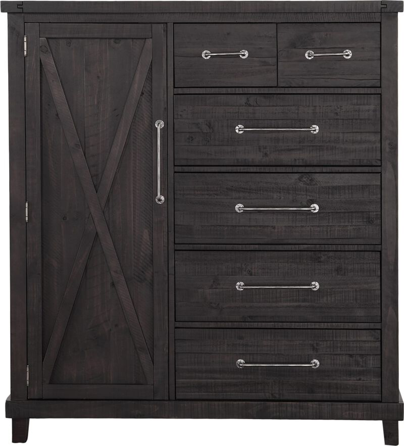 Yosemite Solid Wood Gentleman's Chest in Cafe