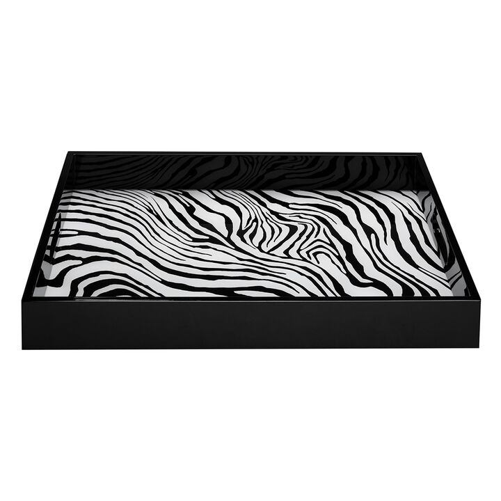 Tray ZEBRAGE Rectangular Small  7.75" x 11.75"