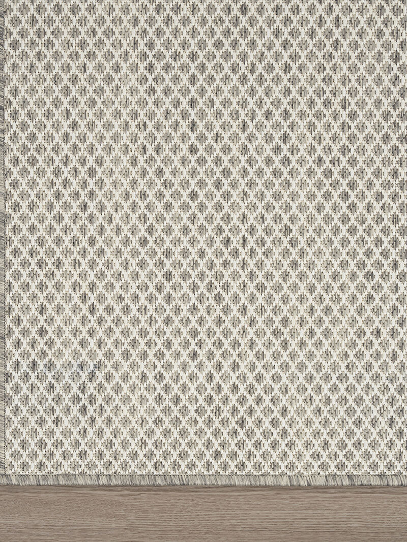 Courtyard COU01 Ivory/Silver 8' x Square Rug image number 2