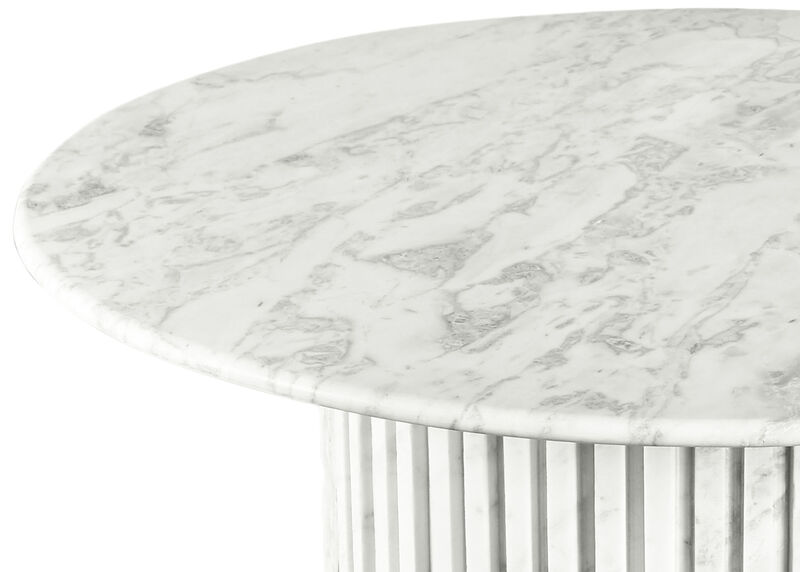 Meridian Furniture Genoa White Coffee Table image number 4