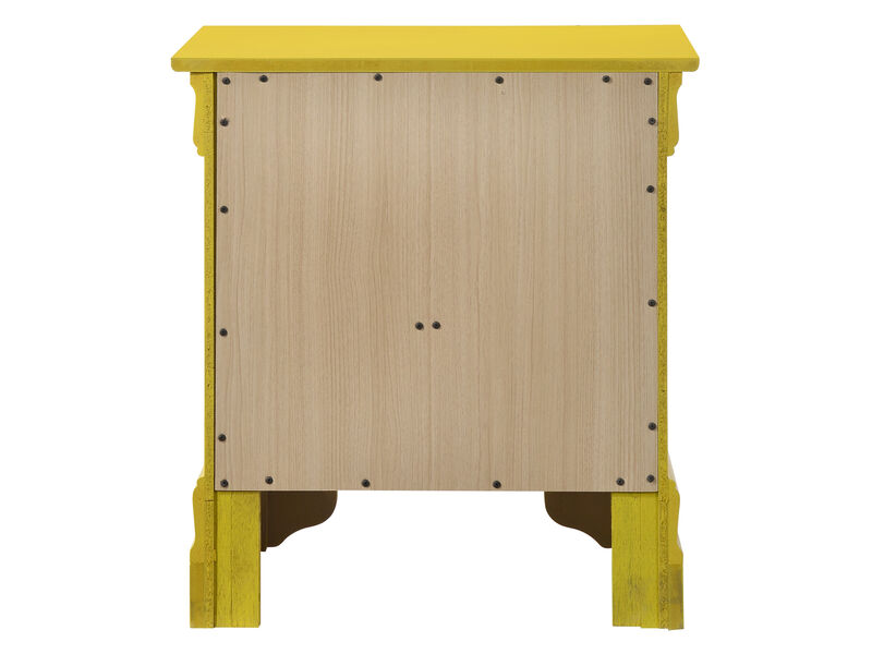 Louis Philippe 2-Drawer Nightstand (24 in. H X 22 in. W X 16 in. D)