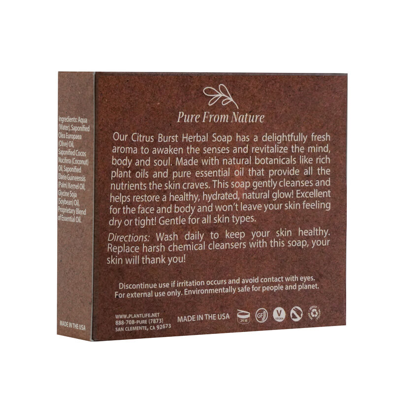 Plantlife Bar Soap - Citrus Burst image number 2