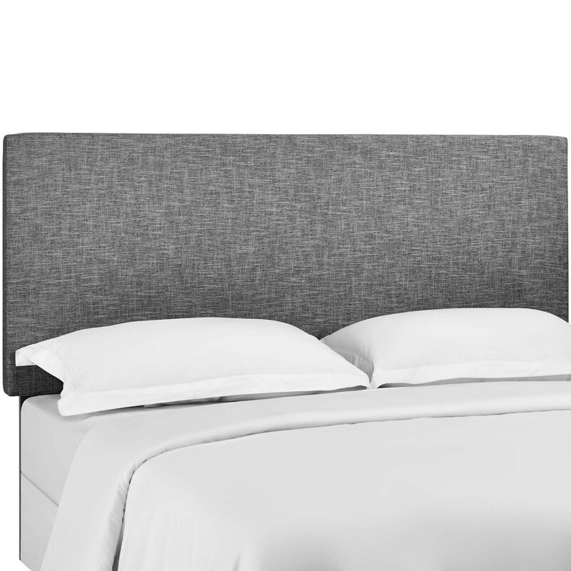 Modway - Taylor Full / Queen Upholstered Linen Fabric Headboard image number 0
