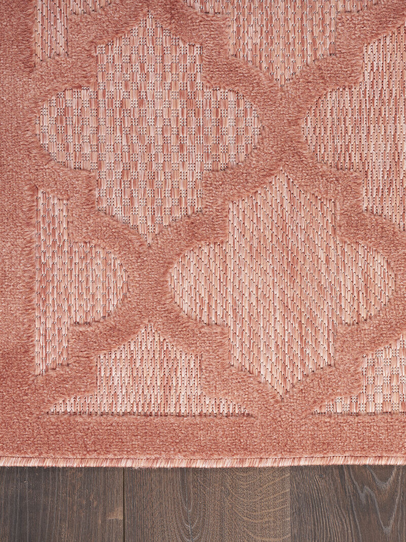 Easy Care NES01 Coral/Orange 7' x 10' Rug