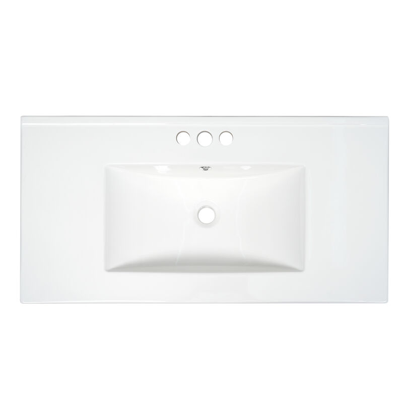 Merax 36" Modern Bathroom Vanity with Ceramic Sink 36