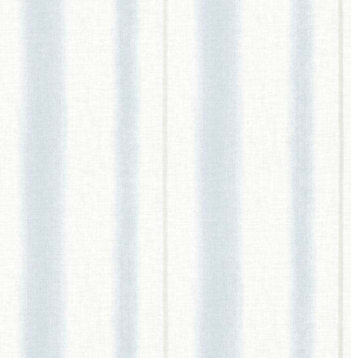 Alena Sky Blue Soft Stripe Wallpaper