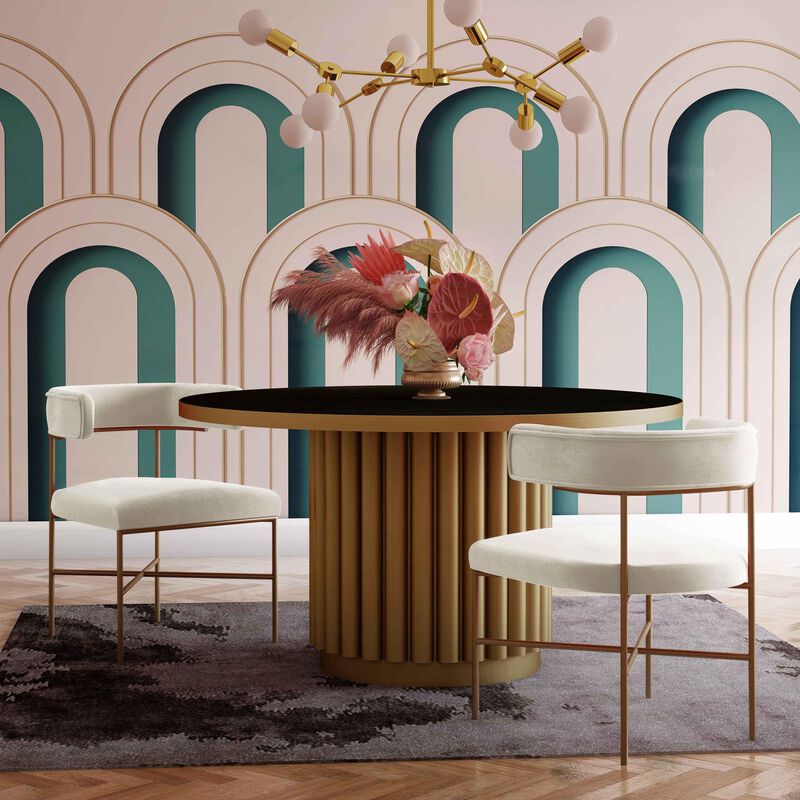 Kim Performance Velvet Chair