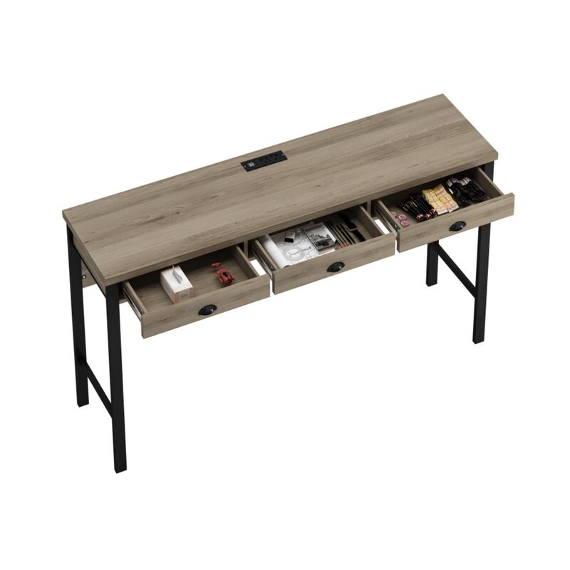 Furkel Industrial Bistro Set image number 6