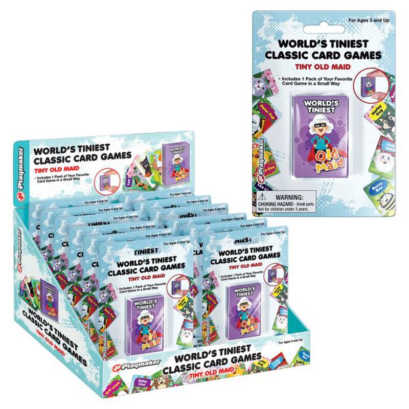 Tiniest Old Maid Card Game