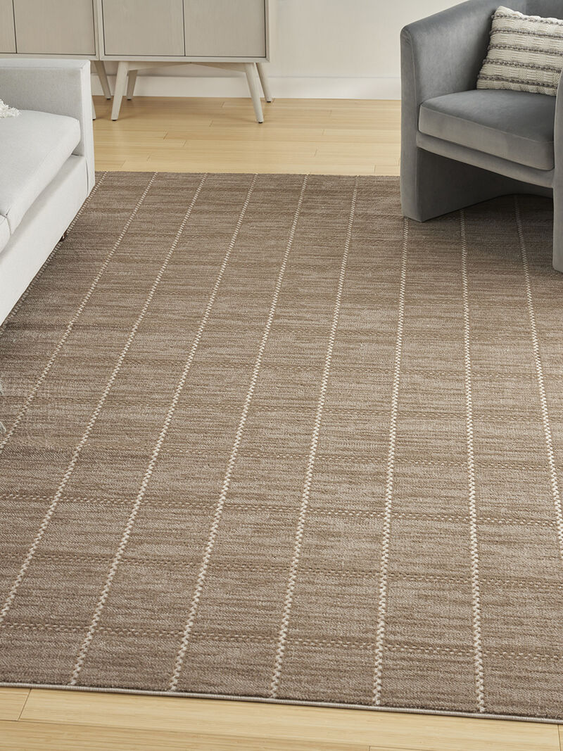 Serenity Home SRH05 Mocha/Ivory 9' x 12' Rug