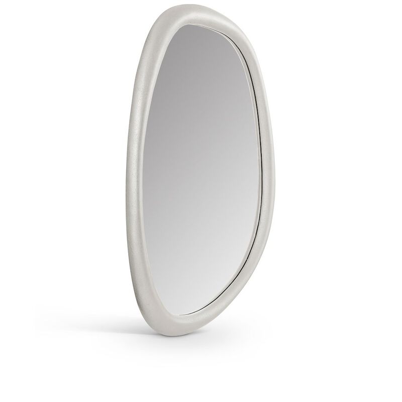 Meridian Furniture Holland White Polyresin Mirror