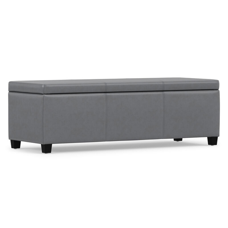 Simpli Home Avalon Storage Ottoman Bench image number 7