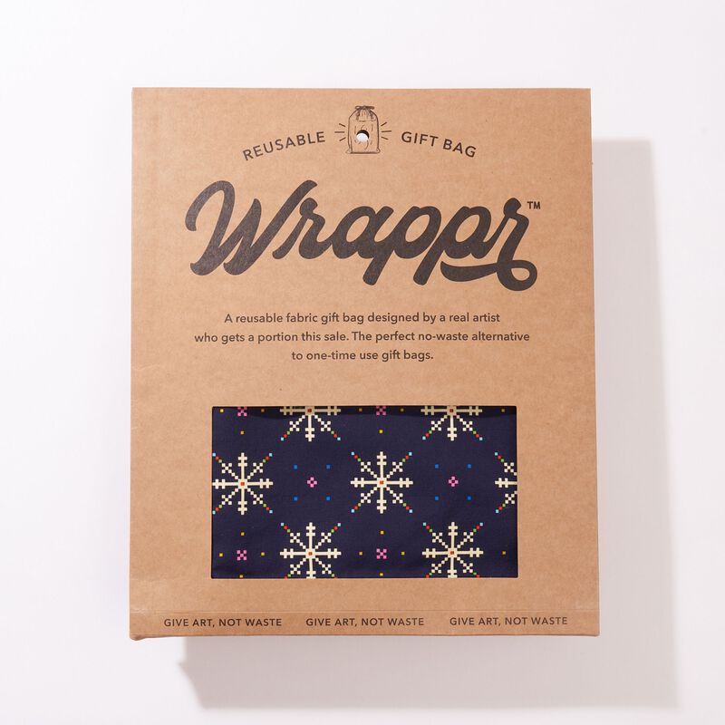 Fabric Gift Bag by Kelsey Weigl | 22", Cotton image number 1