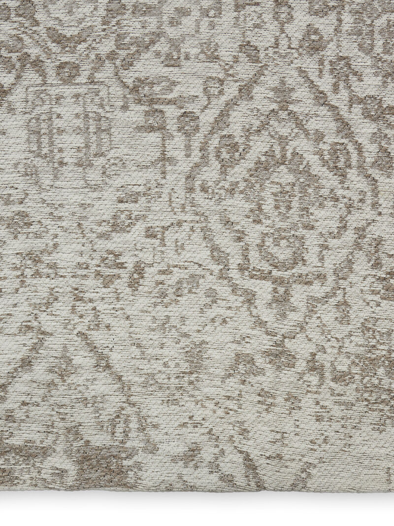 Damask DAS06 Ivory 3'6" x 5'6" Rug