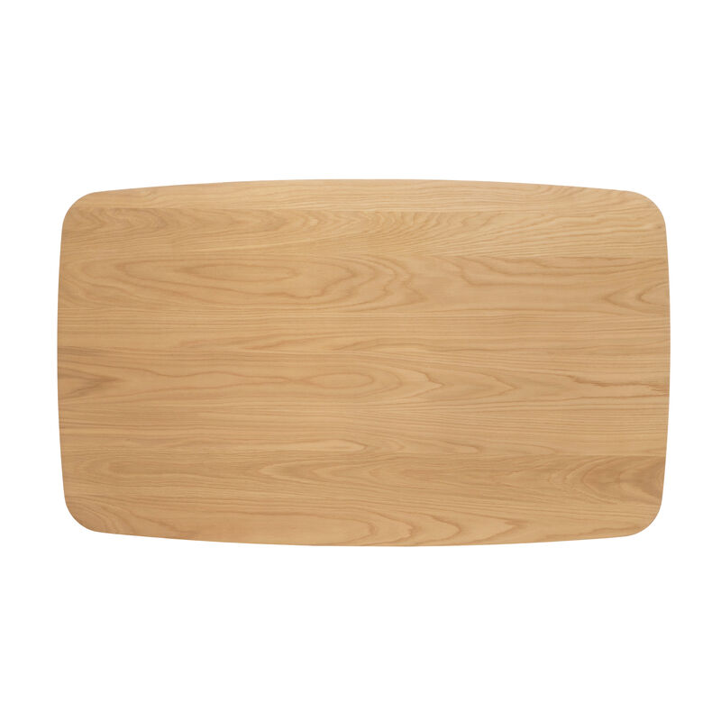 Merax Mid-Century Rubberwood Dining Table