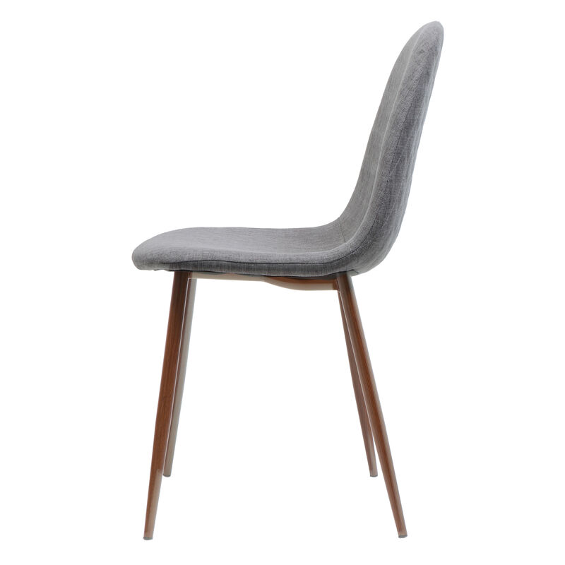 Merax Modern Fabric Dining Chairs 2 Pcs