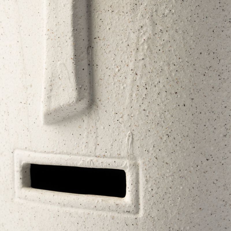 Decorative Happy Face Tribal Vase for Living Room or Dining Table