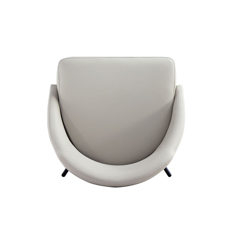 Gracie Dining Chairs in Gray and Black (Set of 2)