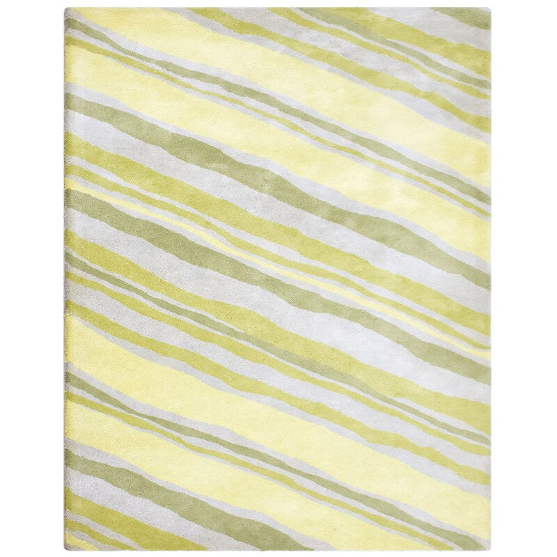 RUGSOTIC CARPETS HAND TUFTED WOOL ECO-FRIENDLY AREA RUGS  - 5'x7'6'', Rectangle Shape, Multicolor, Contemporary Modern Design, High Pile Handmade Area Rugs for Living Room, Bed Room (K03130)