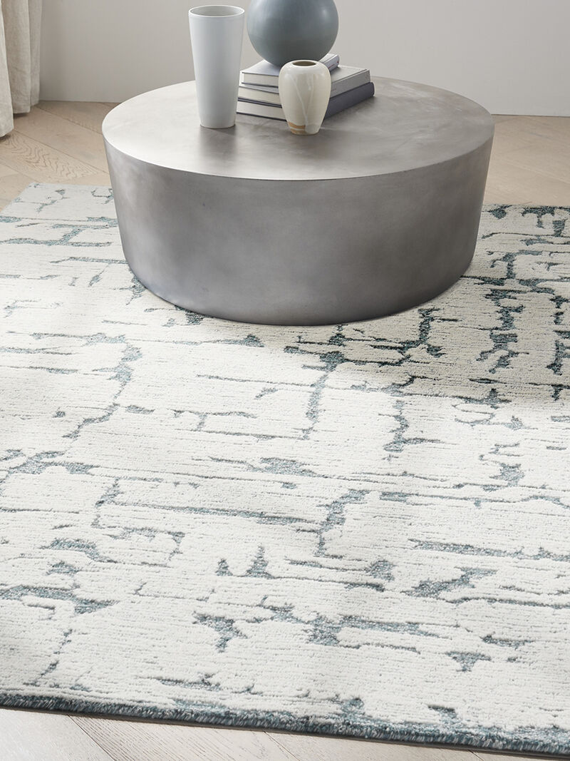CK009 Sculptural SCL01 Teal 5'3" x 7'3" Rug image number 4