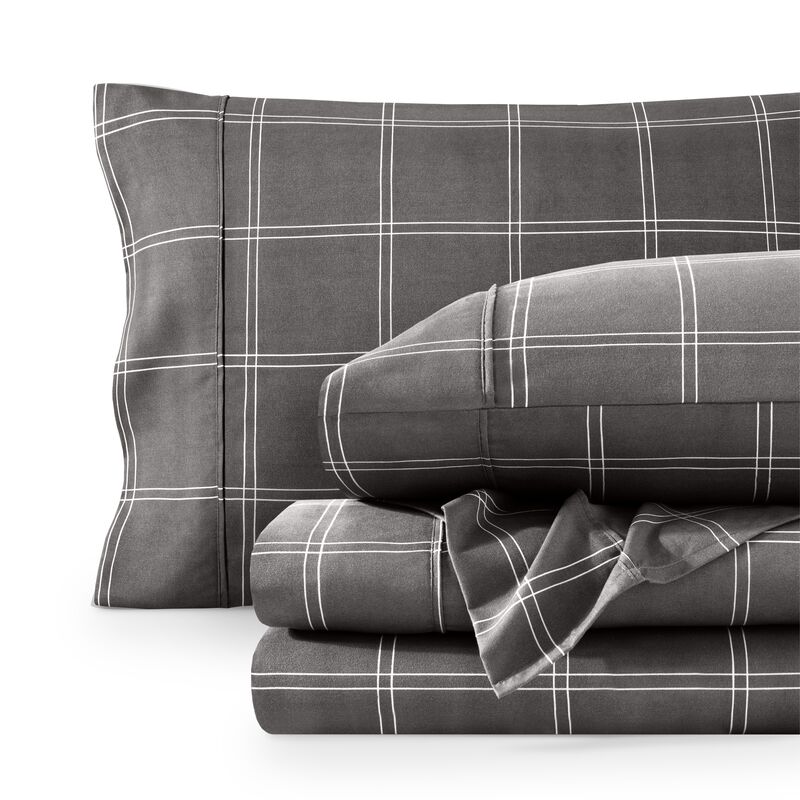 Printed Pattern Ultra Soft Brushed Sheet Set image number 0