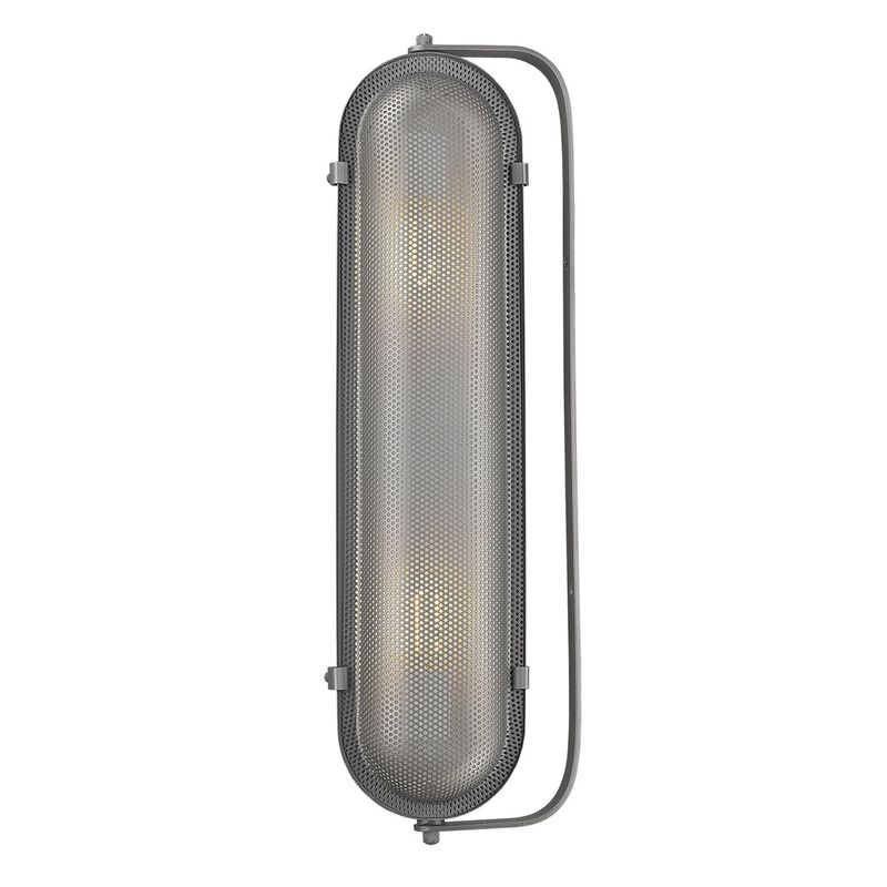 Hivvago Terra 2-Light Gray Sconce