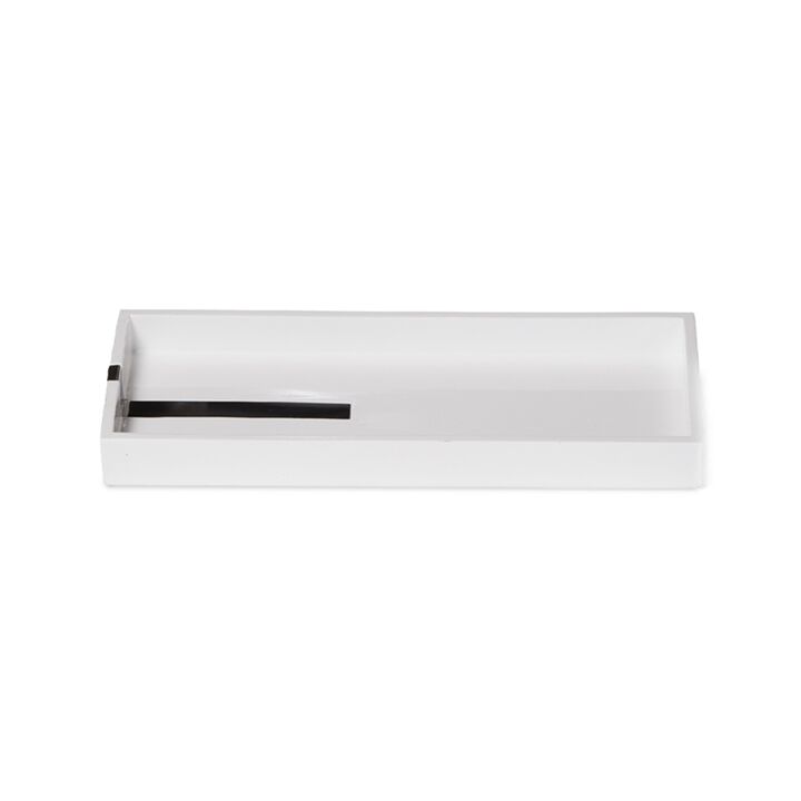 Houston Street White Amenity Tray