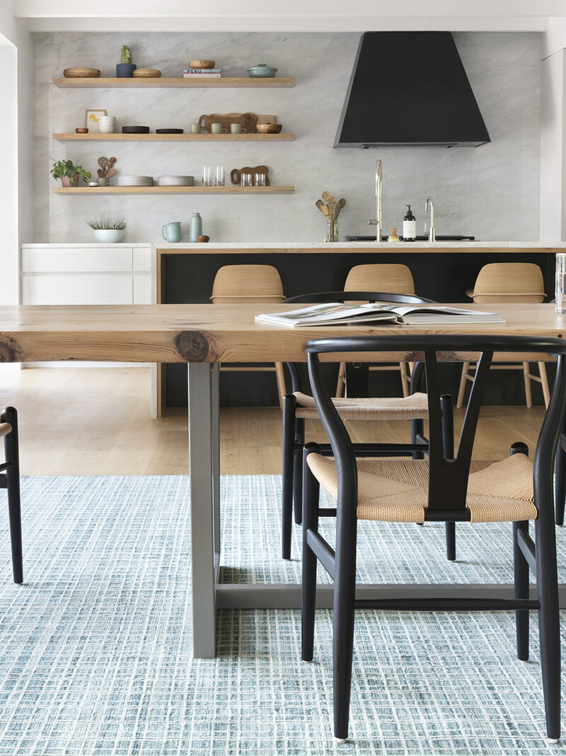 Urbana UB01 Aqua 5'6" x 8'6" Rug