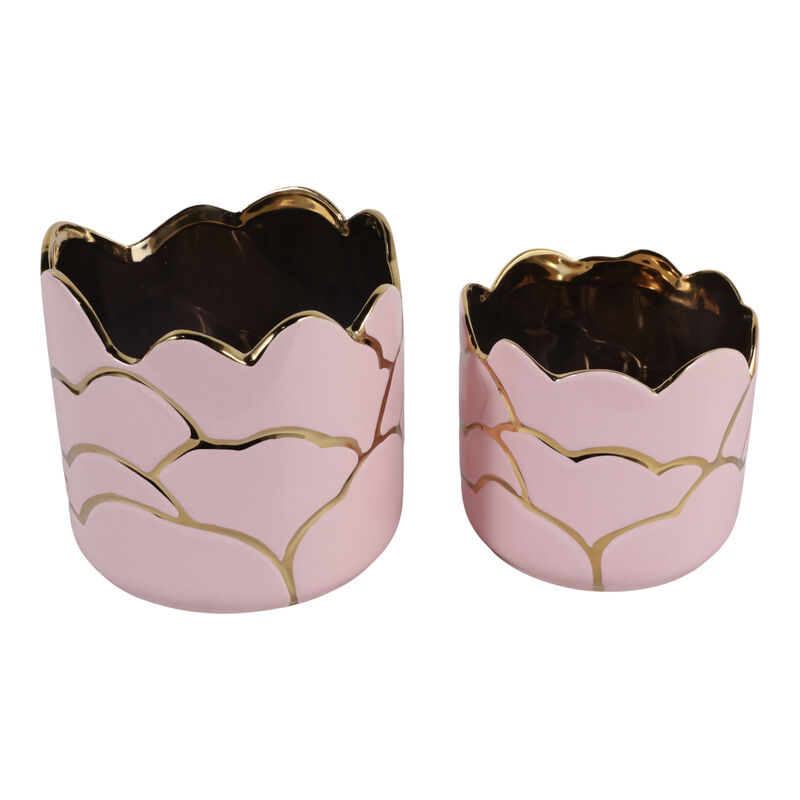 S/2 6/7" Clouds Planter image number 3